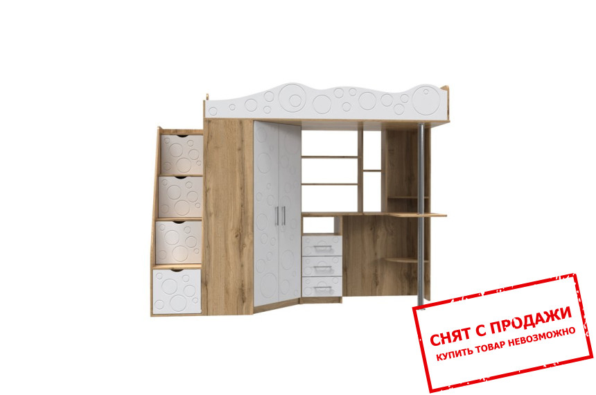 Кровать двухярусная Art in Head Binky ДС37А