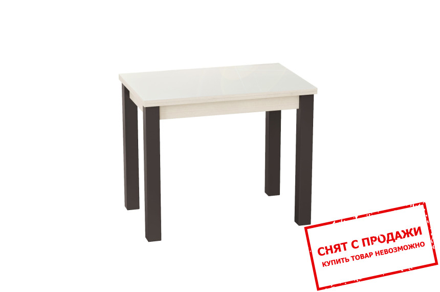 Стол-трансформер Art in Head Dinner Glass Гикори Рокфорд, Артвуд светлый, Ателье светлый