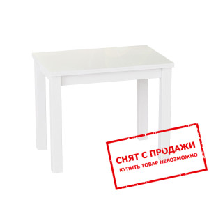 Стол-трансформер Art in Head Dinner Glass Белый бр...