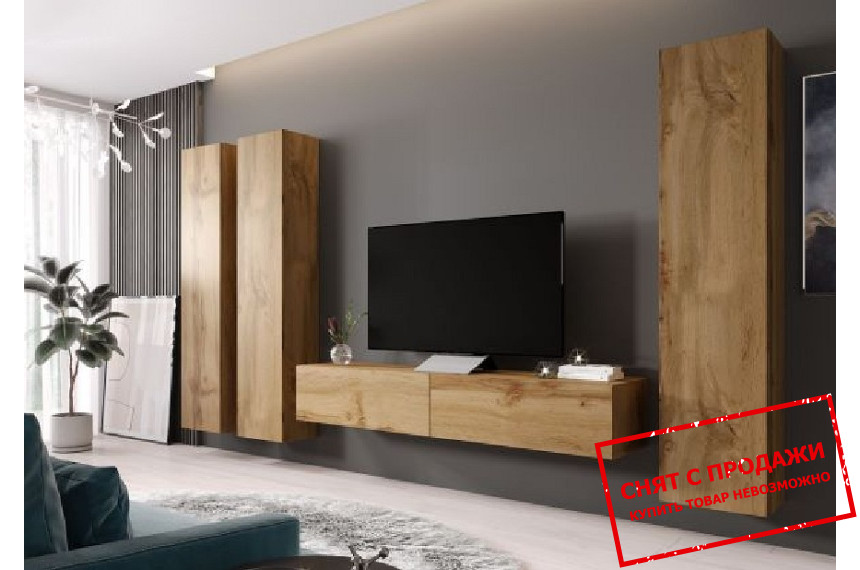 Стенка в гостиную Cama Vigo 14 Дуб вотан