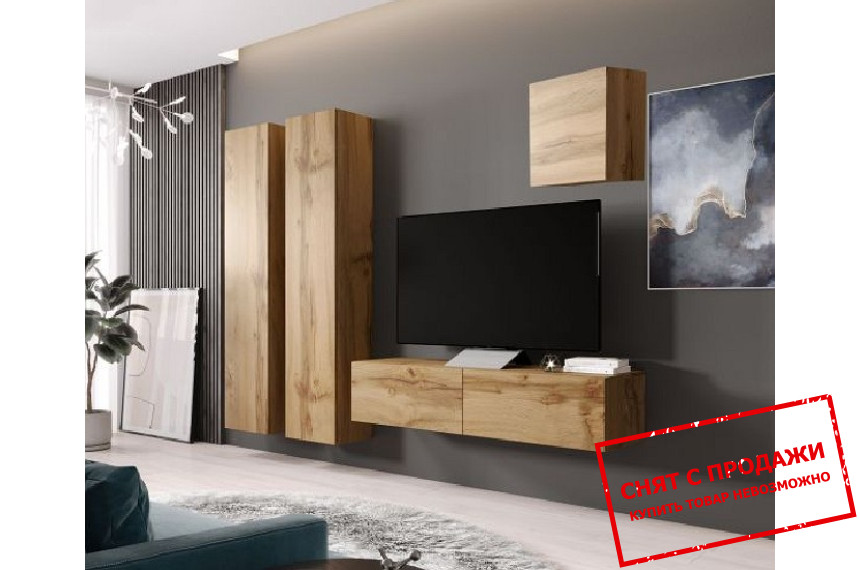 Стенка в гостиную Cama Vigo 25 Дуб вотан