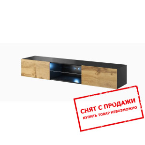 Тумба под ТВ Cama Vigo RTV180 GLASS 2-дверная Дуб ...
