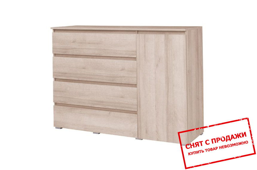 Комод Cama Coco 1D4S C5 1-дверный с 4 ящиками