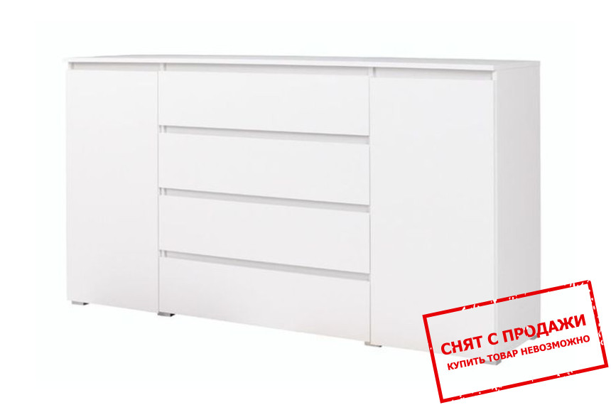 Комод Cama Coco 2D4S C6 2-дверный с 4 ящиками