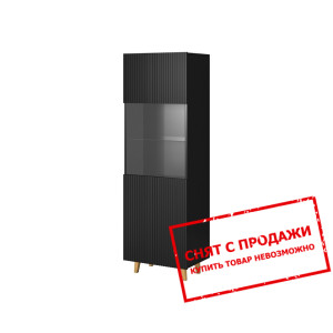 Витрина Cama Pafos 60 2-дверная Черный мат...
