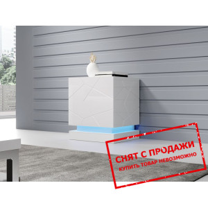 Тумба прикроватная Cama Qiu (2 шт.) 1-дверная Белы...