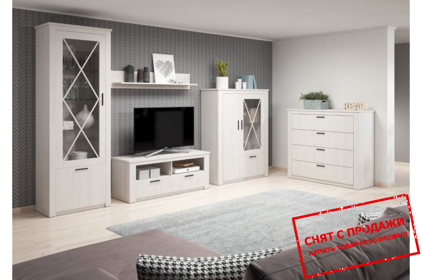 Набор мебели в гостиную Cama Finn 2 Сосна андерсен белый