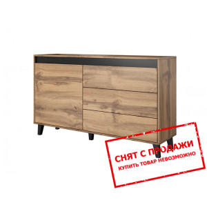 Комод Cama Nord 1-дверный с 3 ящиками Дуб вотан/ан...