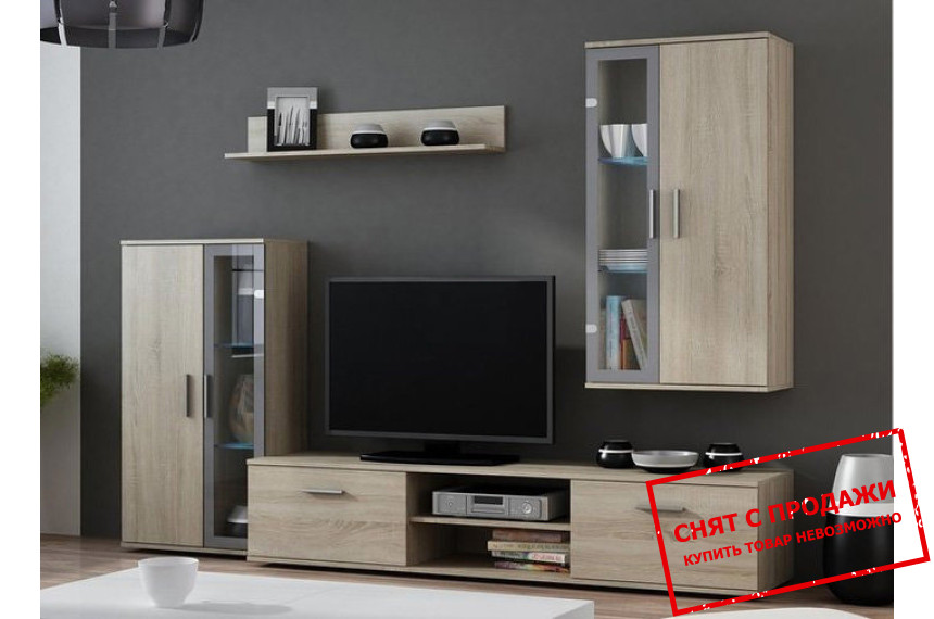 Стенка в гостиную Cama Dora Дуб сонома