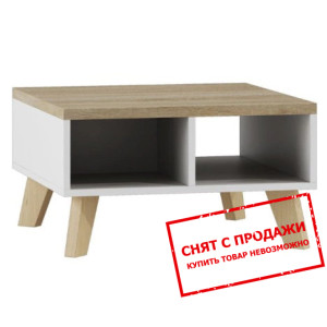Стол журнальный Cama Lotta 60 Белый/дуб сонома...