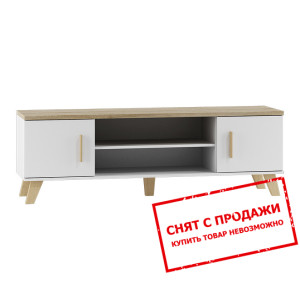 Тумба под ТВ Cama Lotta RTV160 2D2K 2-дверная Белы...