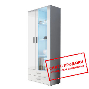 Витрина Cama Soho S6 2D2S 2-дверная с 2 ящиками...