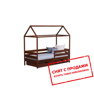 Кровать домик деревянная Эстелла Амми 90х190 с 2 я...