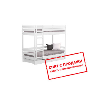 Кровать двухярусная деревянная Эстелла Дует 90х200...