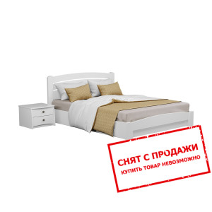 Кровать деревянная (с ламелями) Эстелла Селена Аур...