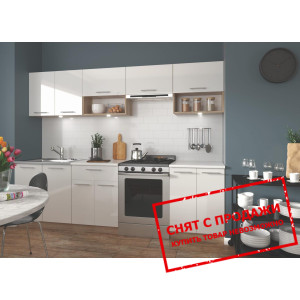 Кухня Halmar VIOLA 260 мдф глянец