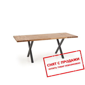 Стол Halmar APEX 140/85 дуб массив