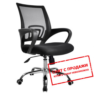 Кресло офисное S-106 Intarsio Черный...