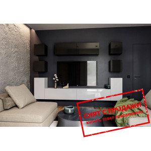 Стенка в гостиную БОКС F1 / BOX F1 MiroMark Белый ...