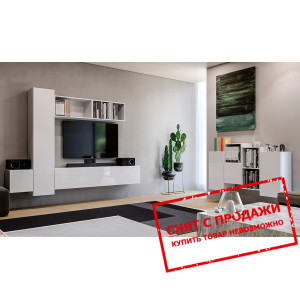 Стенка в гостиную БОКС V1 / BOX V1 MiroMark Белый ...