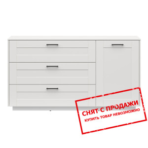 Комод FL Smart KOM1D3S BLENDY BRW Белый канадиан B...