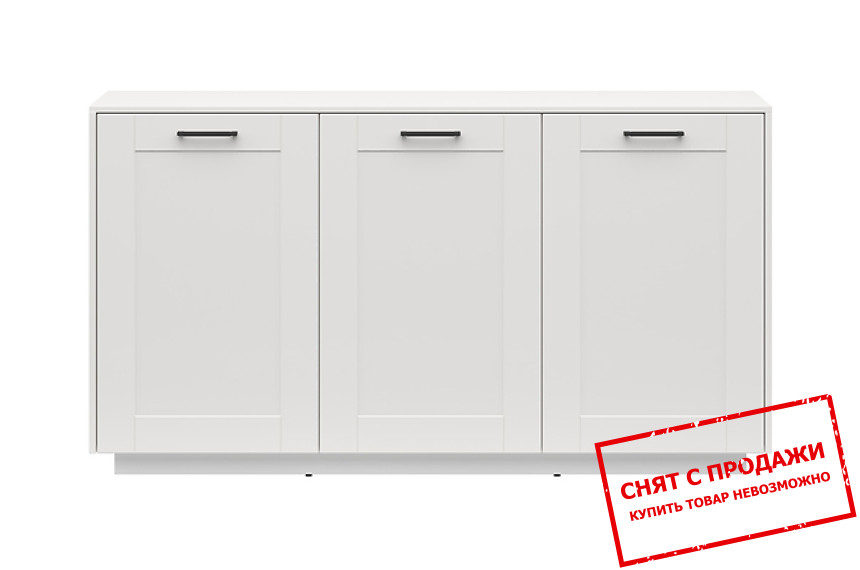 Комод FL Smart KOM3D BLENDY BRW Белый канадиан BRW