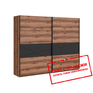 Шкаф-купе Forn SZF/270 BRW 2-дверный Дуб делано/че...