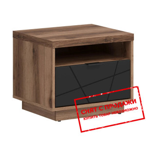 Тумба прикроватная Forn KOM1S BRW с 1 ящиком Дуб д...