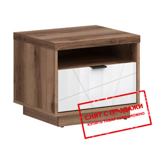 Тумба прикроватная Forn KOM1S BRW с 1 ящиком Дуб д...