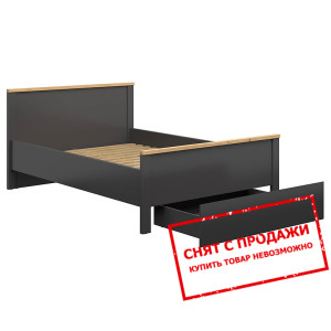 Кровать (каркас) Hesen LOZ1S/160 BRW двухспальная ...