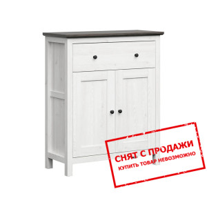 Комод Hesen KOM2D1S BRW 2-дверный с 1 ящиком Листв...