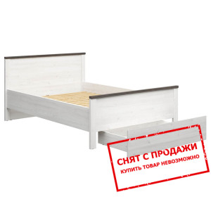 Кровать (каркас) Hesen LOZ1S/140 BRW двухспальная ...