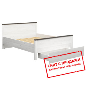 Кровать (каркас) Hesen LOZ1S/160 BRW двухспальная ...