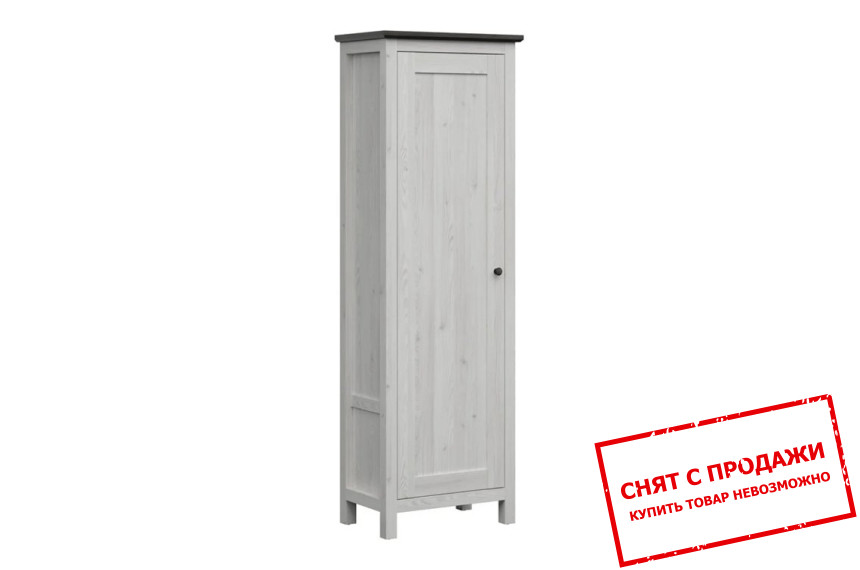 Стеллаж Hesen REG1D/20/7 BRW 1-дверный Лиственница сибиу светлая/сосна ларико