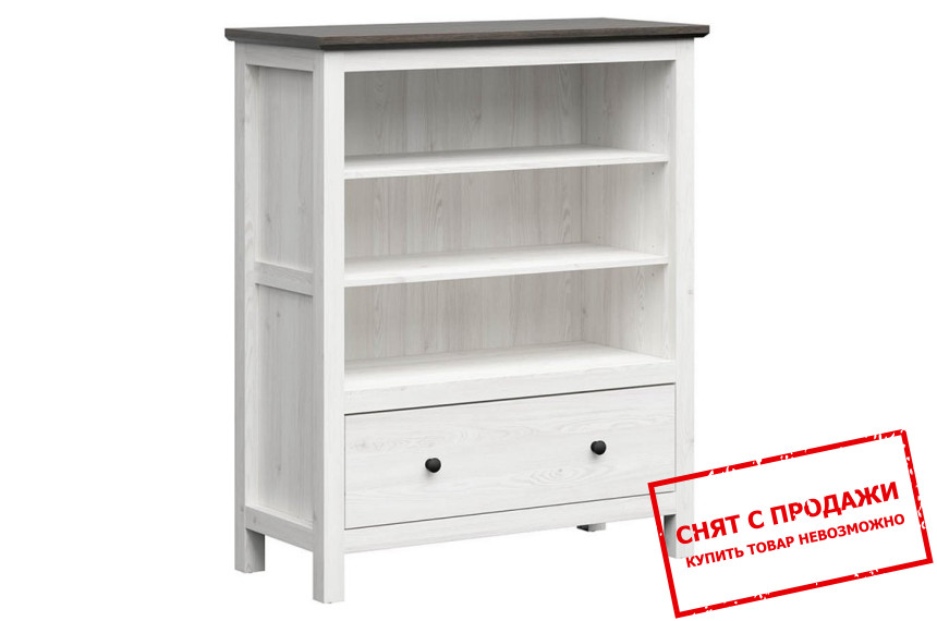 Стеллаж Hesen REG1S BRW с 1 ящиком Лиственница сибиу светлая/сосна ларико