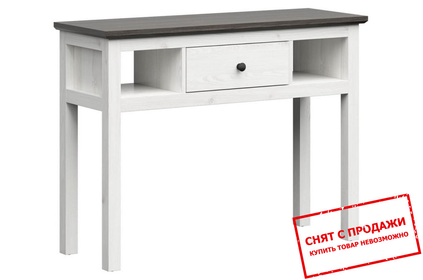 Стол туалетный Hesen TOL1S/9/11 BRW с 1 ящиком Лиственница сибиу светлая/сосна ларико