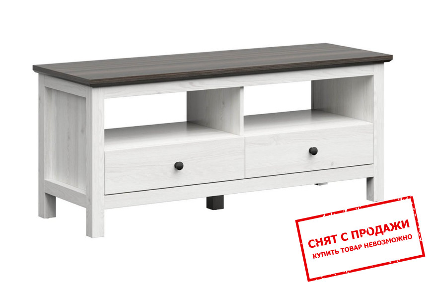 Тумба под ТВ Hesen RTV2S/6/14 BRW с 2 ящиками Лиственница сибиу светлая/сосна ларико