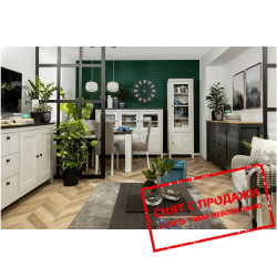 Польская мебель Hesen BRW Лиственница сибиу светлая/cосна ларико