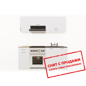 Кухня Layman EcoModel 180 Белый мат/Белый мат...