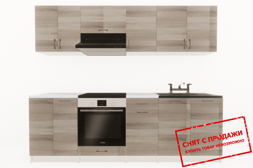 Кухня Layman EcoModel 240 Дуб нельсон/Дуб нельсон