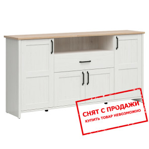 Комод Loksa KOM4D1S BRW 4-дверный с 1 ящиком Сосна...