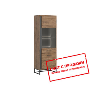 Витрина Luton REG1D1W/20/7/P BRW 2-дверная правая ...