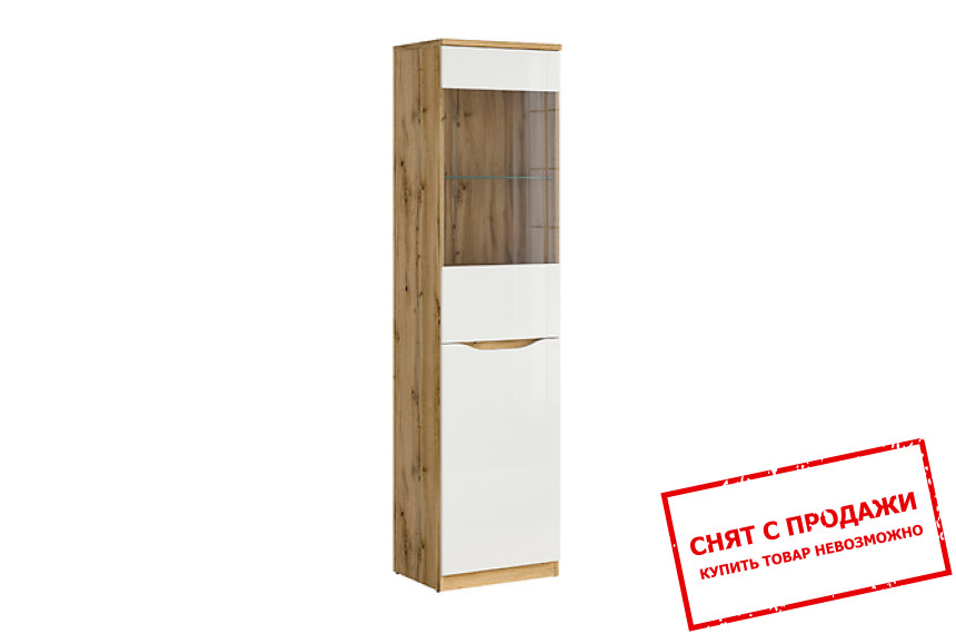 Витрина Nuis REG1D1W BRW