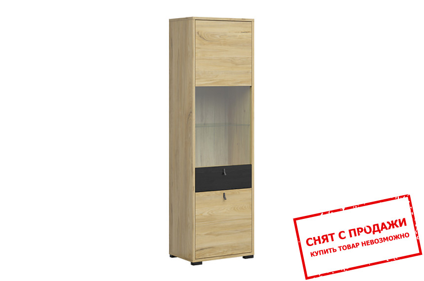 Витрина Rodes REG1D1W/60 BRW
