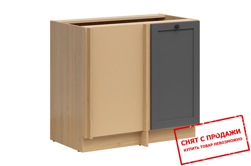 Тумба угловая Semi Line DNW-100/82 графит BRW