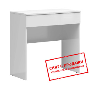 Стол туалетный Tetrix TOL1S BRW с 1 ящиком Белый...