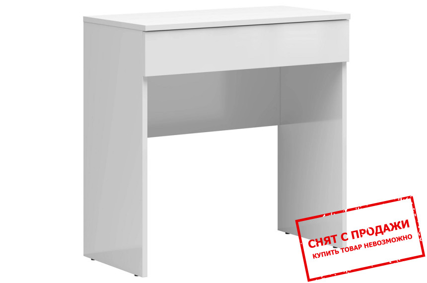 Стол туалетный Tetrix TOL1S BRW с 1 ящиком Белый