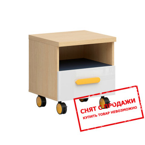 Тумба прикроватная Wesker KTN1S BRW с 1 ящиком Дуб...