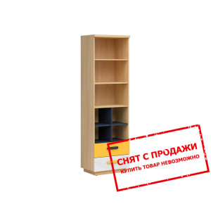 Стеллаж Wesker REG2S BRW открытый с 2 ящиками Дуб ...