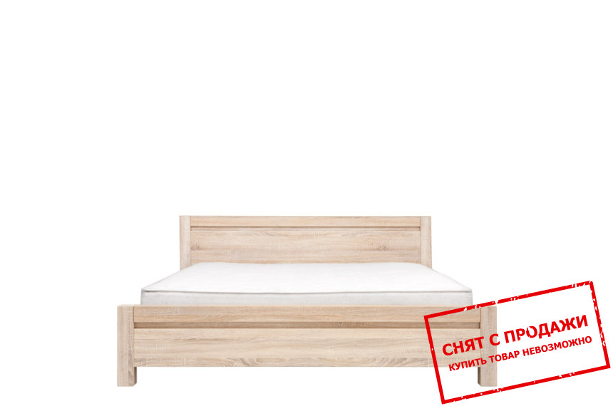 Кровать двухспальная Agustyn LOZ160 BRW